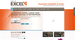 Desktop Screenshot of groupe-excel.fr